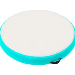 Täytettävä voimistelumatto pumpulla 100x100x20 cm PVC vihreä