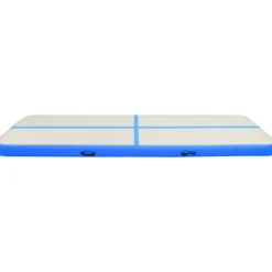 Täytettävä voimistelumatto pumpulla 300x100x20cm PVC sininen