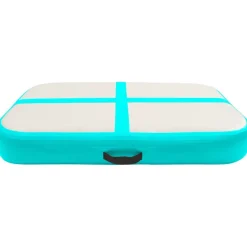 Täytettävä voimistelumatto pumpulla 60x100x20 cm PVC vihreä