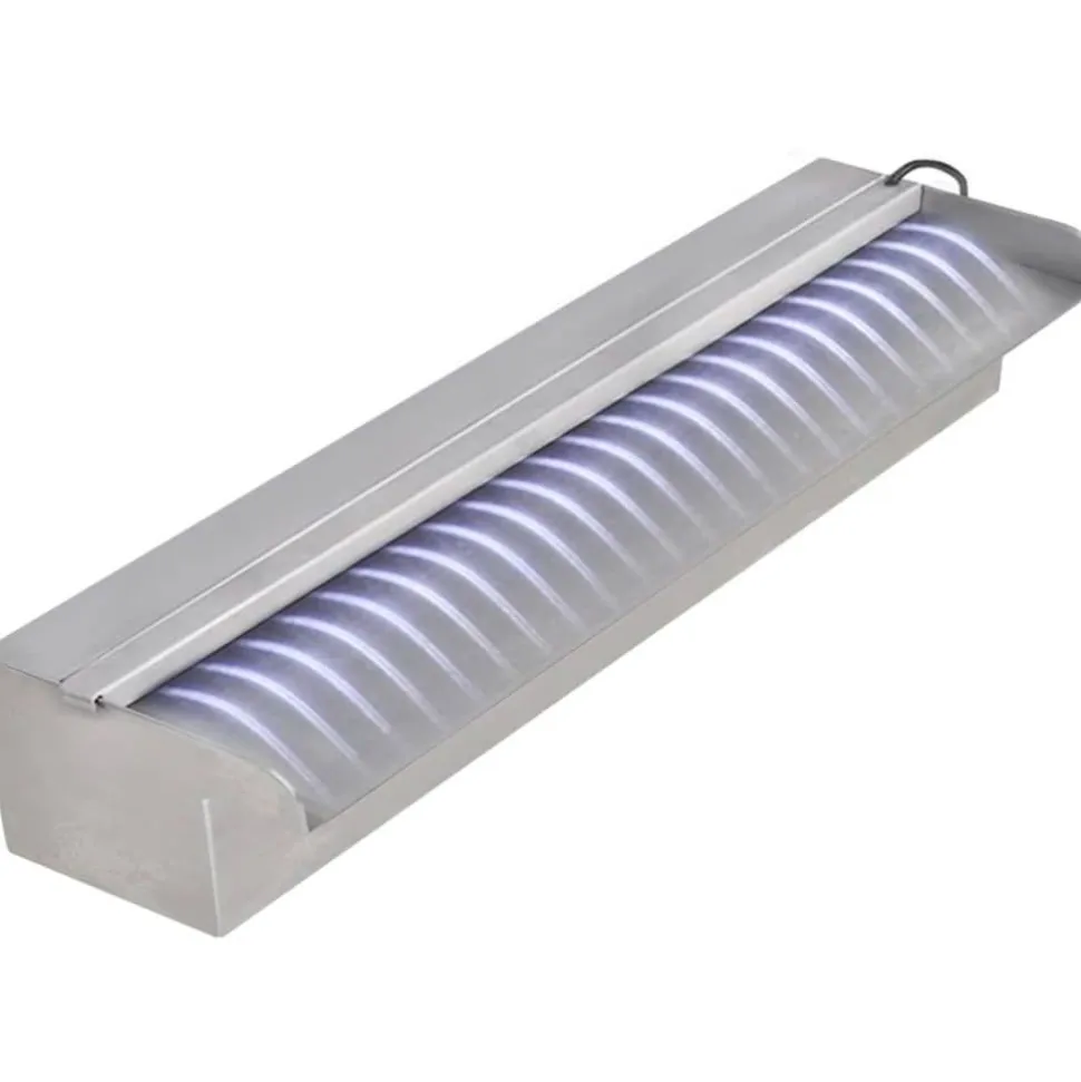 Uima-altaan suihkulähde led:llä ruostumaton teräs 45cm