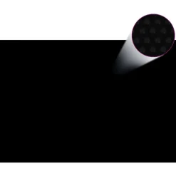 Uima-altaan suoja musta 300x200 cm pe
