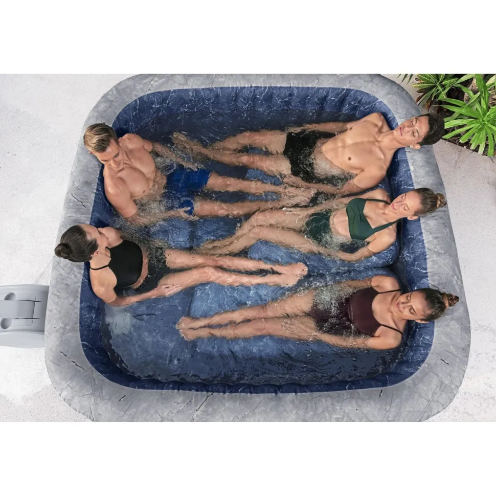 Ulkoporeallas Bestway Lay-Z-Spa San Francisco Smart Luxe Hydrojet Pro, 7 hlöä