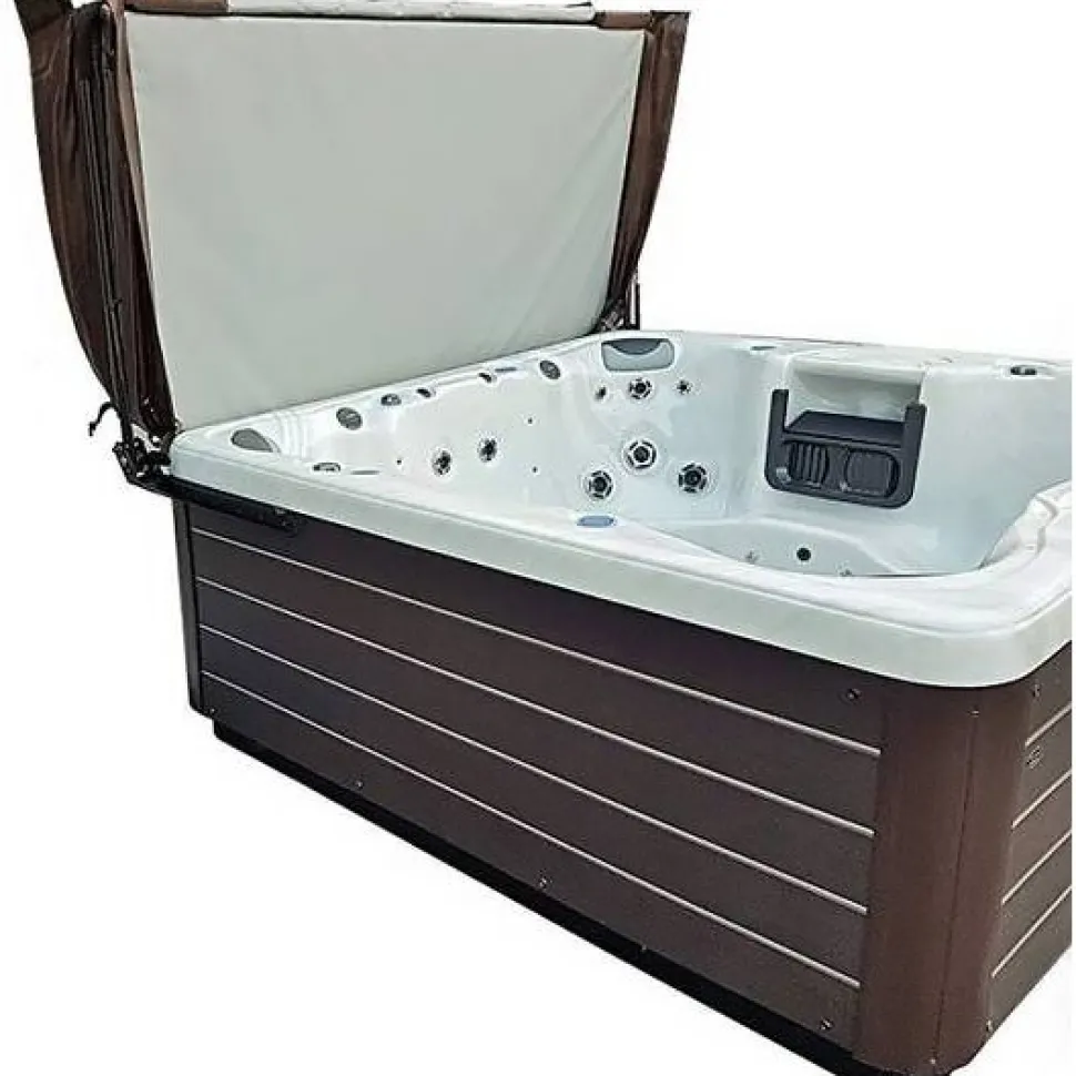 Ulkoporealtaan kansimekanismi Cover Lift 3 aluminium kaasuavustettu runkomalli