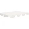 Vaihtokatos puutarhakeinuun valkoinen 192x147 cm 270 g/m²