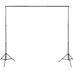 Valokuvastudiosarja softbox-valot ja taustakankaat