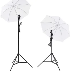 Valokuvastudiosetti 5 värillistä taustaa ja 2 softboxia