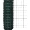 Verkkoaita teräs silmäkoko 76x63mm 10x0.8m vihreä