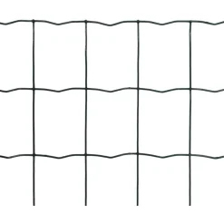 Verkkoaita teräs silmäkoko 76x63mm 25x1.0m vihreä