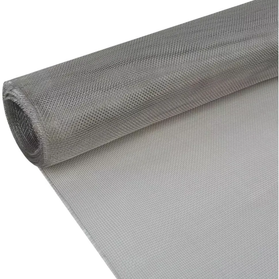 Verkkosuoja ruostumaton teräs 100x1000cm hopea