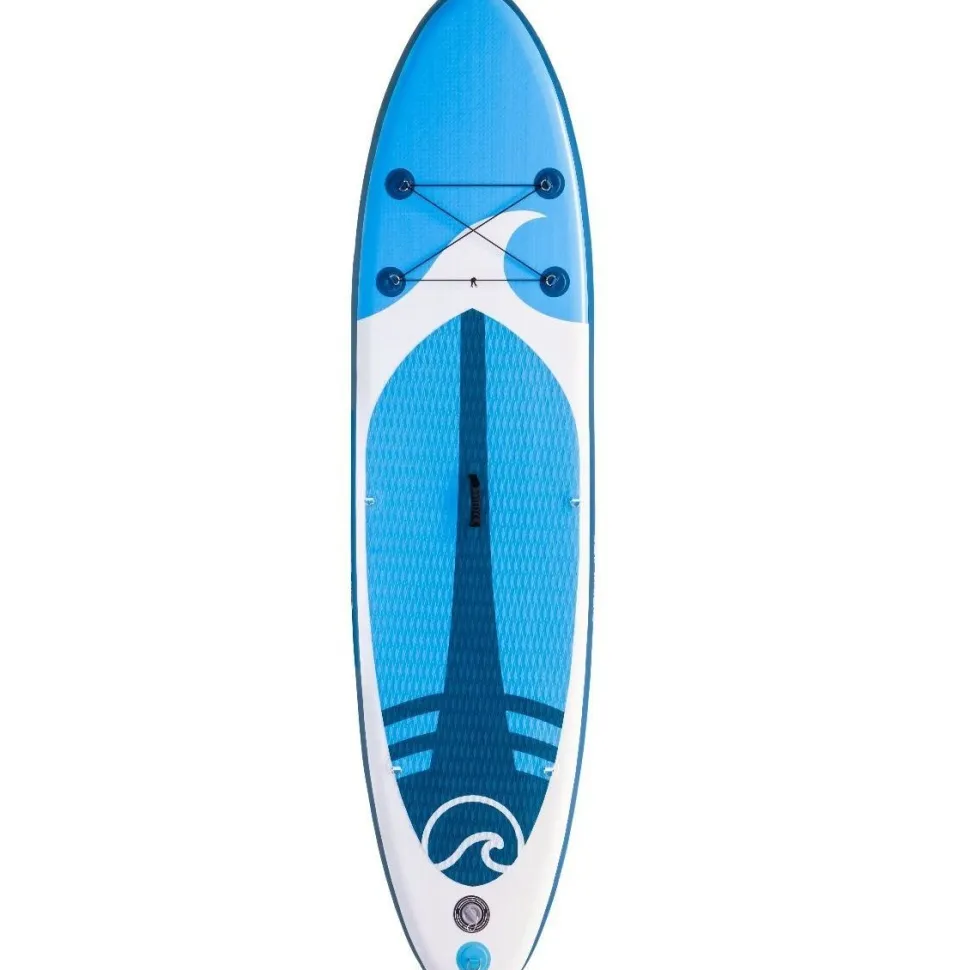 2x SUP-lautasetti Deep Sea Kayak Pro ilmatäytteinen 300 cm 15 PSI sininen